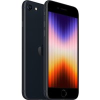 Apple iPhone SE (3rd generation) - 5G Smartphone - Dual-SIM - 256GB - LCD-Anzeige - 4.7 - 1334 x 750 Pixel - rear camera 12 MP - front camera 7 MP - Midnight (MMXM3ZD/A)