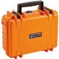 B&W outdoor.case Type 1000 - Hartschalentasche für Kamera und Objektive - Polypropylen - orange