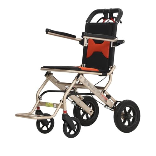 Rollstuhl, zusammenklappbar, leichter Rollstuhl, ältere Menschen, Mobilitätsroller, tragbar, zusammenklappbar, leichtes Aluminiumlegierungsmaterial
