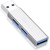 USB 3.0 Hub, VIENON Aluminium 3 Port USB Hub USB Splitter USB Expander für Laptop, Xbox, Flash Drive, HDD, Konsole, Drucker, Kamera, Tastatur, Maus