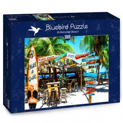 Bluebird Puzzle Willemstad Beach 3000 Teile Puzzle Bluebird-Puzzle-70016 2