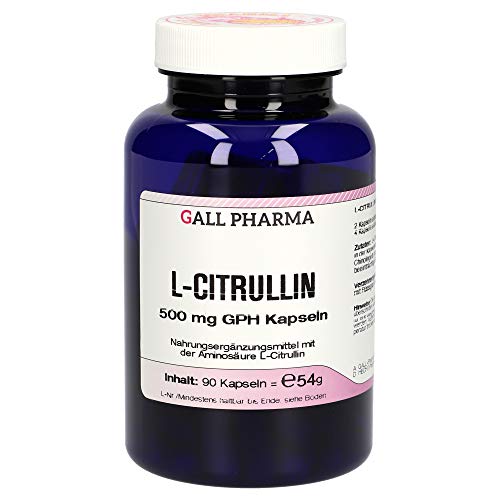 Gall Pharma L-Citrullin 500 mg GPH Kapseln, 1er Pack (1 x 53 g)