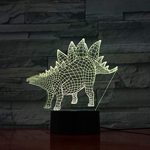 Nachtlicht Touch Sensor Led 3D Visuelle Schreibtisch Tisch Dinosaurier Schöne Kinder Handwerk Für Geschenk Geschenke Für Kinder Familienmitglieder