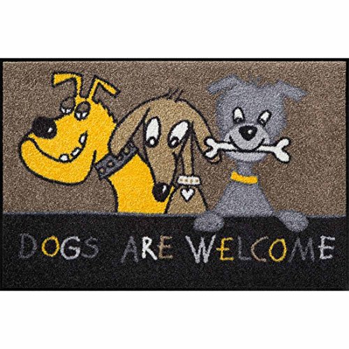 Salonloewe Fußmatte Dogs Are Welcome 50x75 cm SLD0866-050x075
