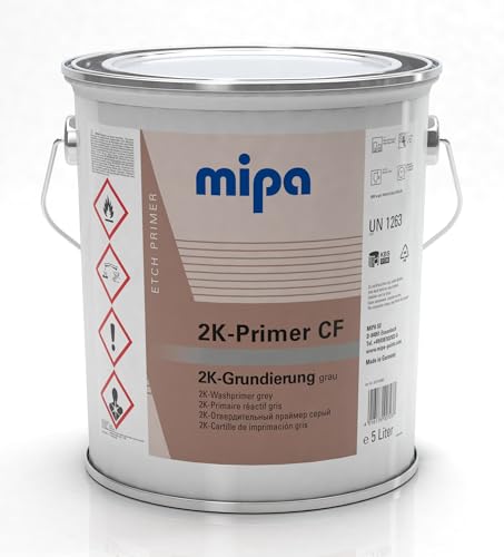MIPA 2K-Primer CF grau - Reaktionsprimer, 5 L,Grundierung