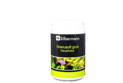 Silbermann Granusoft - Hauptfutter für Süßwasserfische fein oder grob (1000 ml grob)