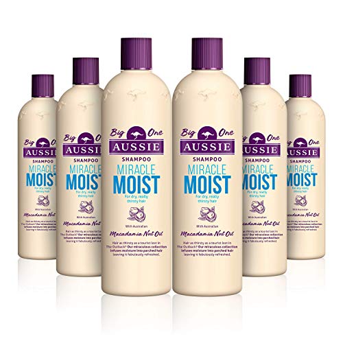 Aussie Miracle Moist Shampoo, 300 ml