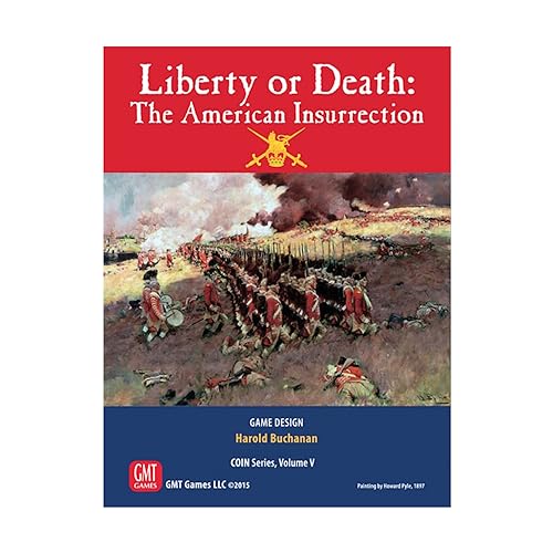 GMT Games GMT1508 Liberty or Death: The American Insurrection (Coin), Mehrfarbig