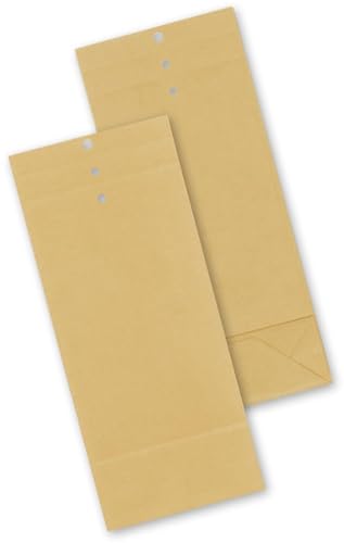 MAILmedia® Musterbeutel, mit Falte, 50 mm, Stehboden, 120 x 285 mm, 120 g/m², braun (250 Stück), Sie erhalten 1 Packung á 250 Stück