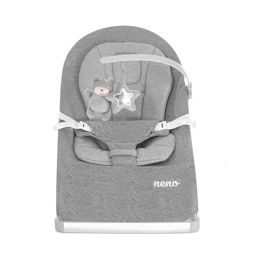 Neno Chiaro Grey - Babyliege - mobil und leicht - natürliches Schaukeln