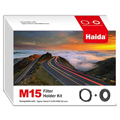Haida M15 Filterhaltersystem für Sigma 14mm F1.8 DG HSM Art Objektiv