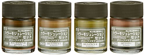 Mrhobby - Color Modulation Set Olive Drab Ver. (Mrh-cs-581)