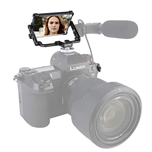 NICEYRIG Kamera Flip Screen Spiegel Faltbar Selfie Vlog für Sony A6000 A6300 A6600 A6400 A7III A7II Serie für Fujifilm XT2 XT3 XT-4 XT20 XT30 Canon 5D