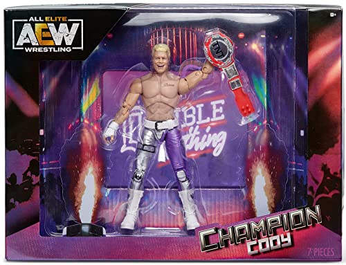 AEW Cody Rhodes TNT Champion Exclusive All Elite Wrestling Actionfigur