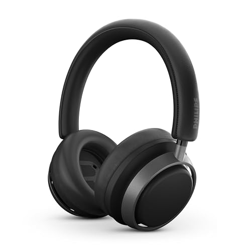 Fidelio L4 Noise Cancelling Over-Ear Wireless Bluetooth Kopfhörer - Hervorragende Gesprächsqualität, kompatibel mit Sprachassistenten und bis zu 50 Stunden Musikwiedergabezeit - Schwarz