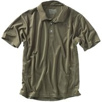 Herren-Polo-Shirt 'Cooldry', oliv, Gr. M