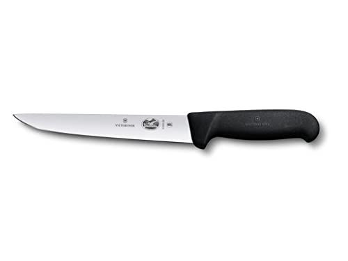 Victorinox Küchenmesser Stechmesser Fibrox schwarz Länge: 20 cm, 5.5503