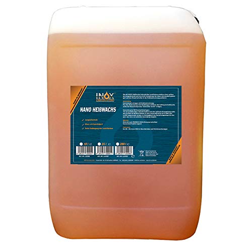 INOX® Nano Heißwachs Konzentrat, 25 Liter – Sprühwachs für Waschstraßen und Waschanlagen, Autowäsche & Lackpflege