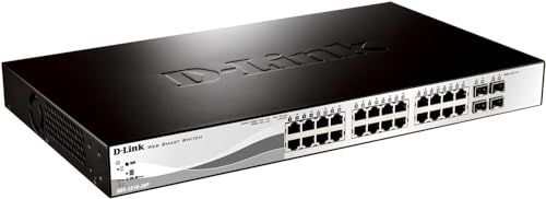 D-Link DGS-1210 - 28P gemanaged L2-Power Over Ethernet (Poe) 1U
