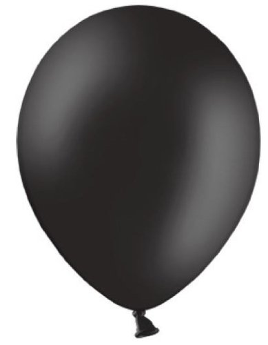 BELBAL 500 Luftballons schwarz Premiumqualität Ø ca. 27cm B85 (Standardgröße)