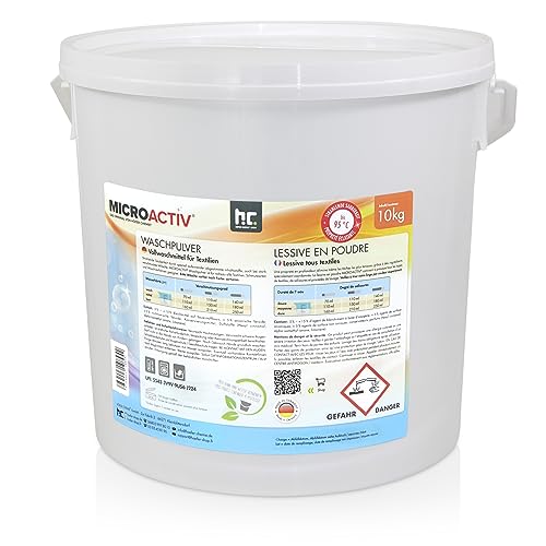 Höfer Chemie 1 x 10 kg Waschpulver - im 10 KG Karton - Vorratspack