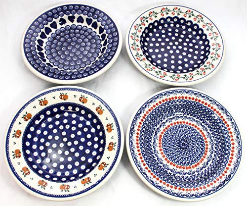 Bunzlauer Keramik 4er Suppenteller-Set