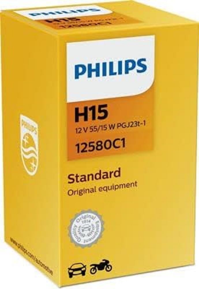 Philips H15 12V 15/55W PGJ23t-1 Standard 1St