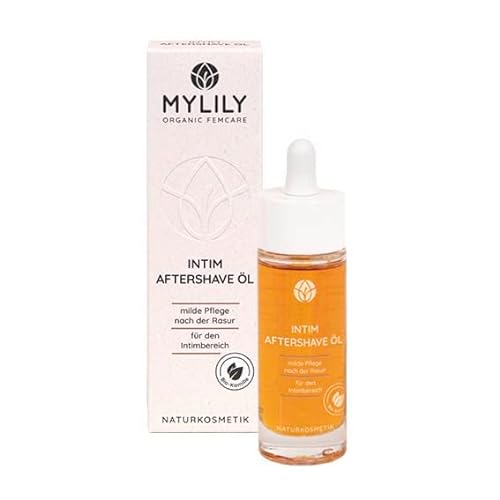 MYLILY® Intim Aftershave Öl | Sanfte Pflege nach der Rasur | Rasur & Intimpflege | Glattes & Gesundes Hautgefühl | After shave Frauen | Vegan & Cruelty Free