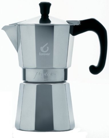 FOREVER KG120106 'Moka Prestige' Espressokocher, 12 Tassen