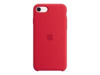 Apple Silikon Case für Apple iPhone 7 / 8 / SE, rot