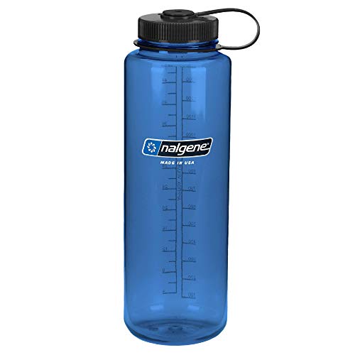 Nalgene Kunststoffflasche Everyday WH Silo Trinkflasche, Blau, 1.5 L