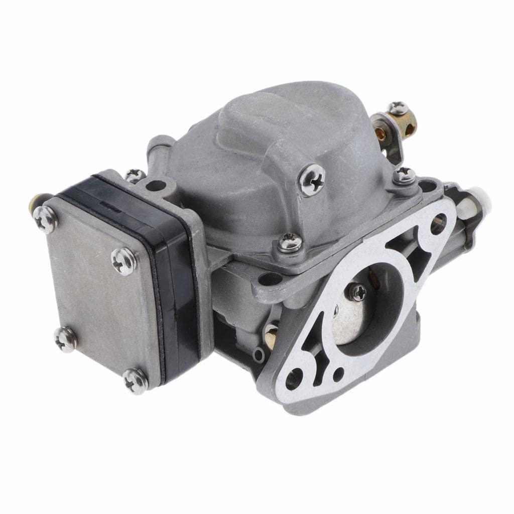 Shiwaki Boot Vergaser Carburetor, passend für Yamaha 2-Takt 8 PS Außenborder, Rostfrei, Langlebig