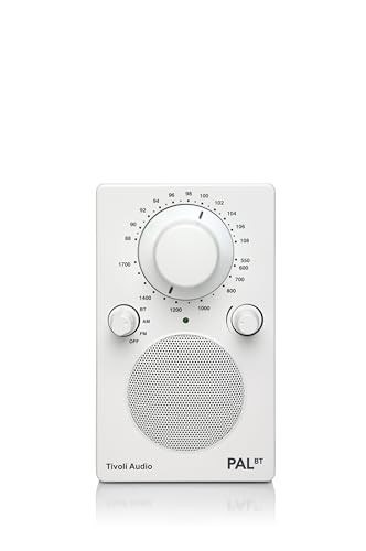 Tivoli Audio PAL BT Tragbares Bluetooth UKW-/MW-Radio Weiß