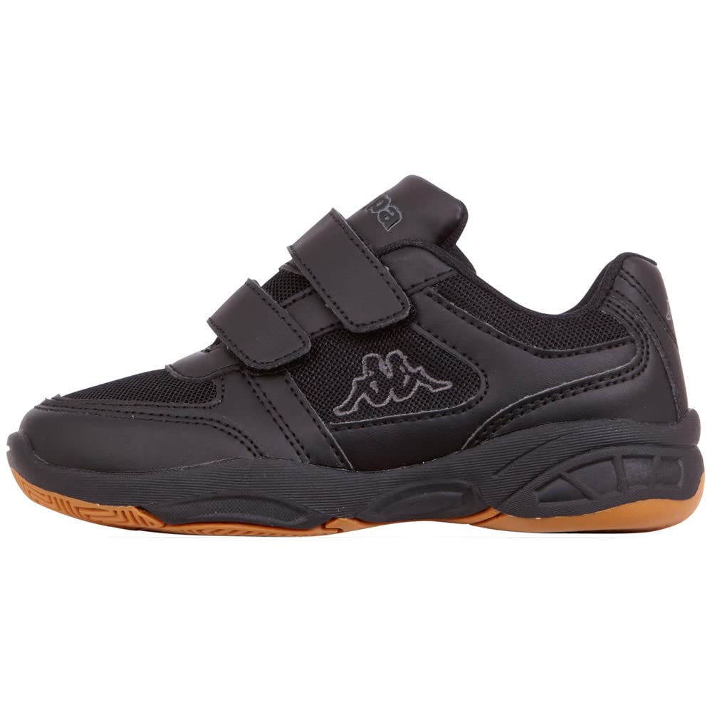 Kappa Unisex-Kinder DACER KIDS Sneaker 1116 Black Grey size 34 EU
