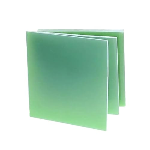 WALNUTS Hellgrüne FR4-Glasfaserplatte, G10-Epoxidplatte, 3240 FR-4-Epoxidharzplatte, Glasfaser, 3D-Druck, DIY (Color : 330x330mm, Size : 1.5mm)