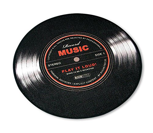 Close Up Großer Record Music Teppich - Runder Teppich Schallplatte Motiv (Ø ca. 100cm)
