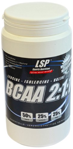 LSP BCAA Powder, 1er Pack (1 x 500 g)
