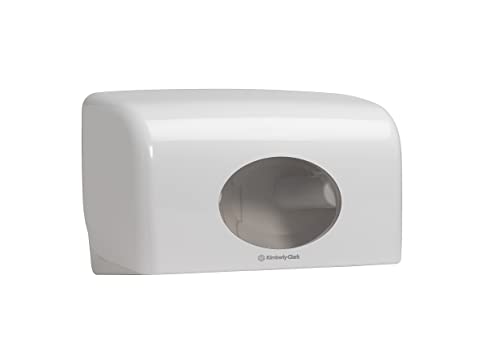 KCP 6992 AQUARIUS Toilet Tissue Spender, Kleinrollen, Weiß