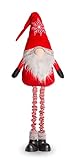 SASKA Wichtel Figuren mit Teleskopbeinen 60/75 cm - Weihnachtswichtel Figuren - Weihnachtsdeko Figuren - Weinachtsdekorationen - Deko Weihnachten - Weihnachts Deko - Weihnachtsdekoration