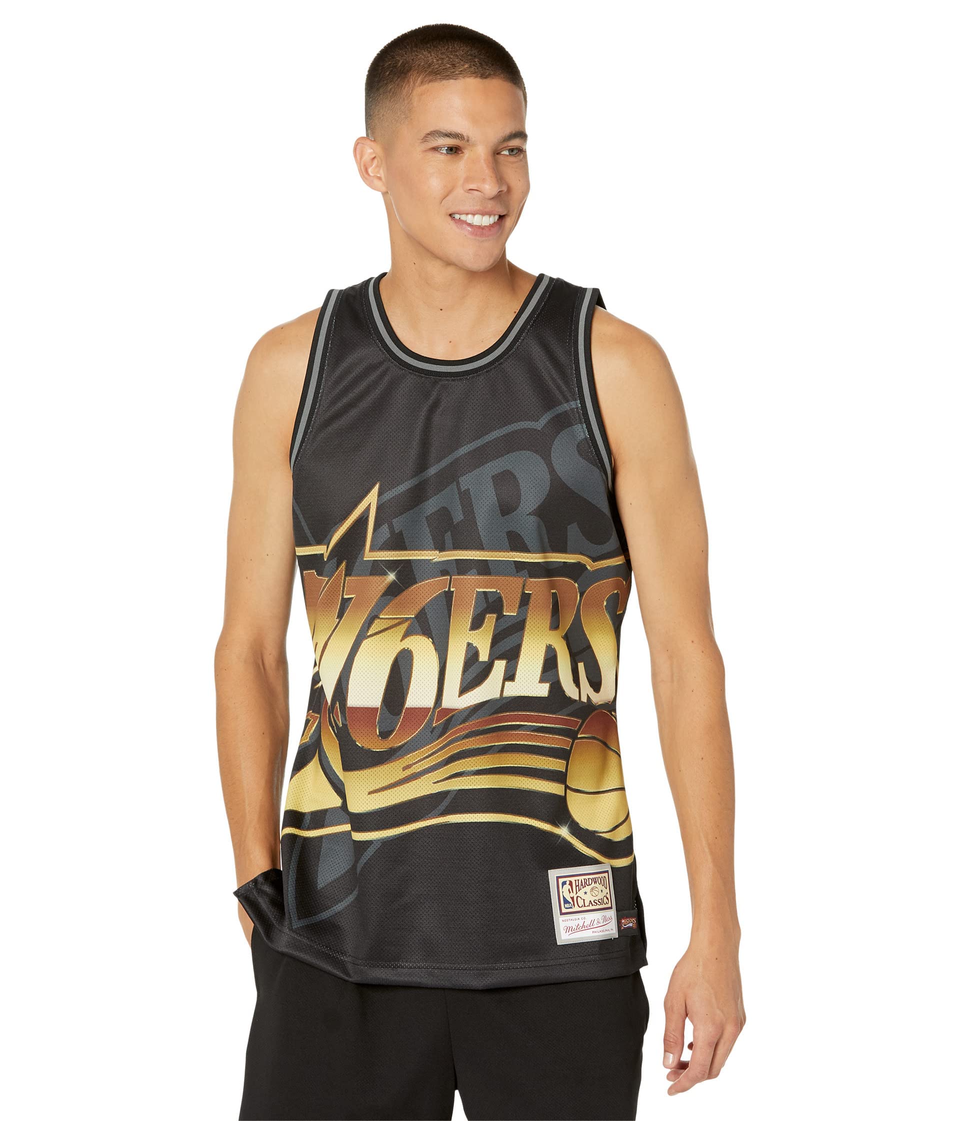 Mitchell & Ness Big Face 4.0 Fashion Tank - Los Angeles Lakers, XL