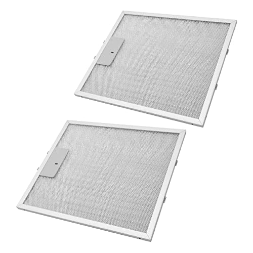 vhbw 2x Filter Metallfettfilter Dauerfilter Ersatz für IKEA 480122102168 für Dunstabzugshaube - 30,55 x 26,75 x 0,85 cm, Metall