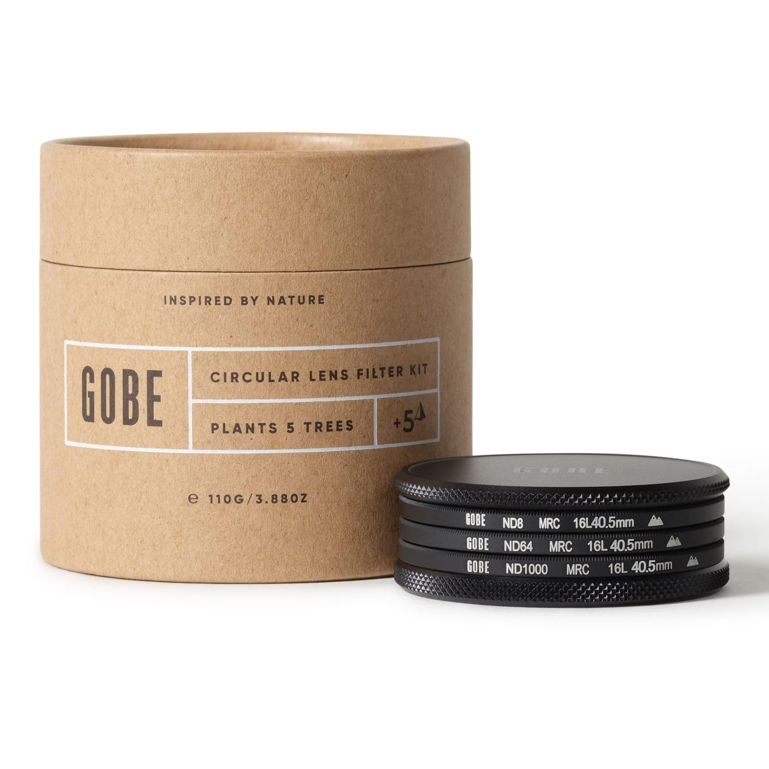 Gobe 40.5 mm Graufilter ND8, ND64, ND1000 - ND Filter Kit(2Peak)