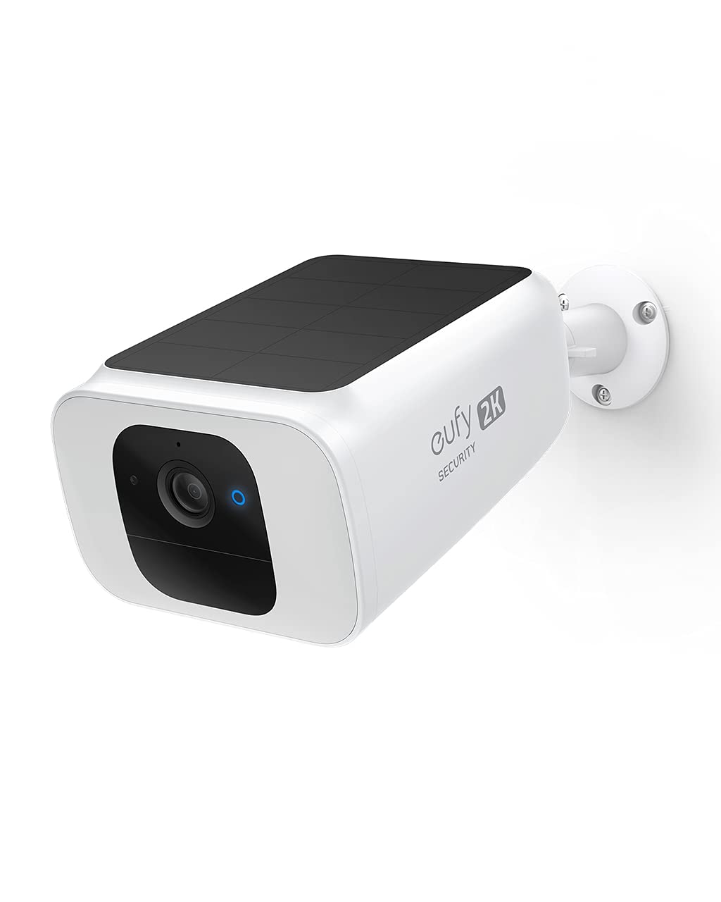 eufy Security S230 SoloCam S40, Überwachungskamera aussen, Sicherheitskamera mit WLAN, Scheinwerfer, Solarpanel, Solarbetrieben, 2K Auflösung, IP67 Wasserschutz, Gebührenfreie Nutzung