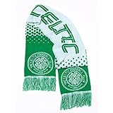 Celtic FC Unisex Celtic Fade Jacquard Scarf schal, Mehrfarbig (Mehrfarbig), Einheitsgröße
