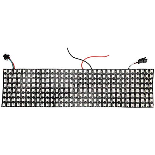Fanuse LED Matrix Panel, WS2812B RGB 832 Digitale Flexible Punkt Matrix Individuell Adressierbarer LED Bildschirm