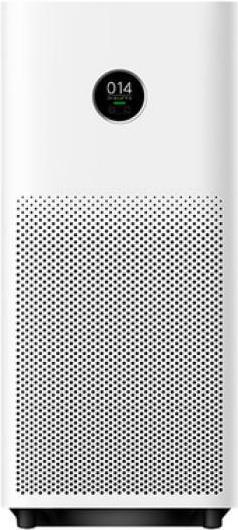 Xiaomi Smart Air Purifier 4 Luftreiniger (beseitigt bis zu 99,97% Tierhaare, Pollen, Staub, Viren & Aerosole: PCADR 400m³/h, FCADR 150m³/h, optimal für 48m², Touch Display, App- & Sprachsteuerung)