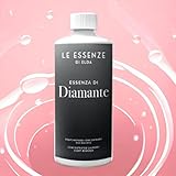 Le Essenze di Elda Waschparfüm hochkonzentrierte Italienische Düfte, Wäscheparfüm für langanhaltenden Duft und Frische (Diamante, 500ml)