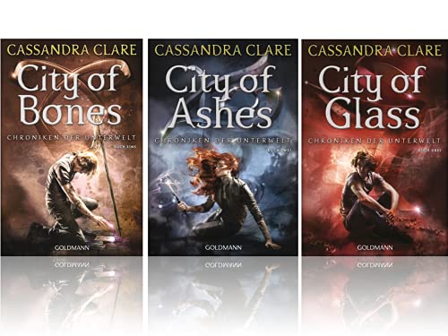 Cassandra Clare | Die Chroniken der Unterwelt - Band 1-3 als Taschenbuch Set | City of Bones + City of Ashes + City of Glass