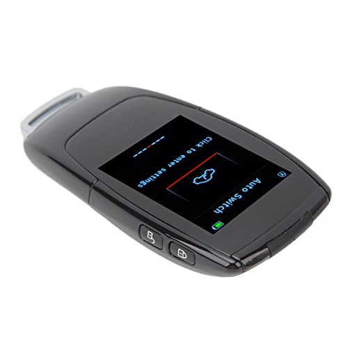 Weikeya Auto-Fernbedienungsschlüssel, Bluetooth 5.0, Anti-Verlust-LCD-Bildschirm, Smart Key, einfache Installation, universell für One-Click-Start-Auto