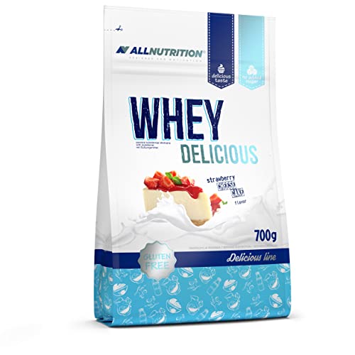 Allnutrition Whey Delicious, Cheesecake with Strawberry - 700 g